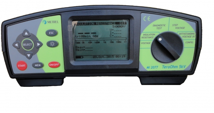 METREL TERAOHM 5kV MI 2077 (USER MANUAL) 