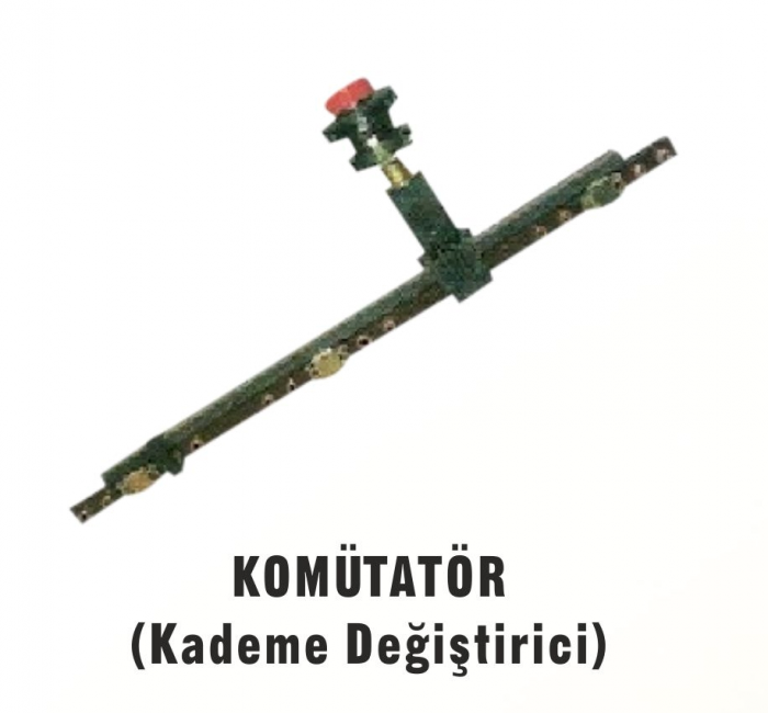 KOMÜTATÖR (KADEME DEĞİŞTİRİCİ)